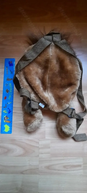 Gyermek táskák - plüss, "katonai" és normál hátizsák kis méretű megkímélt  - kép 4