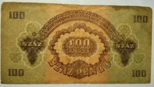 használt pengő papírpénzek - kép 2