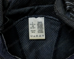 UVEX sísak XW-003 59-60 cm fekete, eladó - kép 5