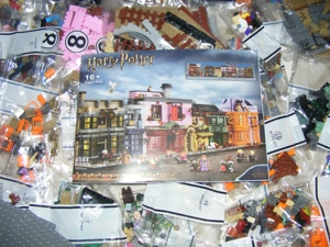 Lego komp.  Harry Potter 75978 Az Abszol út Diagon Alley 5544db Lepin ÚJ - kép 4