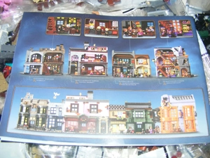 Lego komp.  Harry Potter 75978 Az Abszol út Diagon Alley 5544db Lepin ÚJ - kép 6