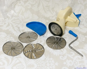 Kézi hajtású, tapadókorongos, tárcsás, konyhai szeletelő, eladó - kép 8