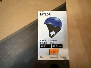 Új Head Taylor gyermek síbukósisak gyerek síbukó 10.000 Ft XXS 48-51 cm kék - kép 10