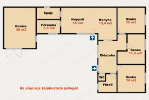 Kiskunhalas Szabadkai úton 4 szoba + nappalis családi ház garázzsal! - kép 2