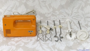 RG 28E Rührgerät (az ikonikus) mixer habverő robotgép készlet, eladó - kép 2