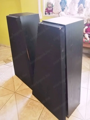 Nagy teljesítményű csonka gúla forma épített hangfal pár - kép 3