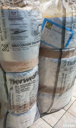 10 cm vastag alufóliás üveggyapot - új, bontatlan tekercsek! - kép 3