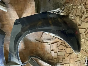 Smart Roadster hátsó sárvédő ív,ajtó ,dobbetét, összekötő vas lökhárító merevítő szigetelt takaró  - kép 4