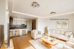 Corvin sétányon panorámás, nagy teraszos,  lakás kiadó! - kép 9