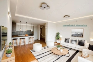 Corvin sétányon panorámás, nagy teraszos,  lakás kiadó! - kép 10