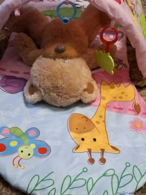 Baba játszószőnyeg- és játszóalagút, 4 az 1-ben, eladó - kép 6