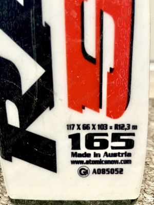 Atomic Race Redster SL szlalom versenyléc + Atomic X 18 (DIN 10-18) versenykötés - kép 5