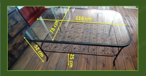 Ikea Klingsbo 401.615.57 dohányzó vagy kávézó asztal - kép 3