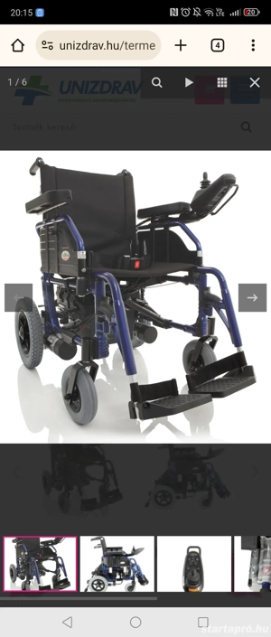 Utcai kerekesszék,új akkumulátorral eladó 