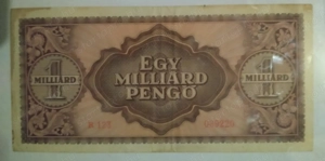 pengő lei, rubel papírpénz