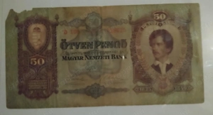 pengő lei, rubel papírpénz - kép 6