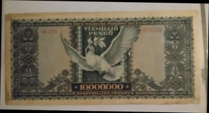 pengő lei, rubel papírpénz - kép 9