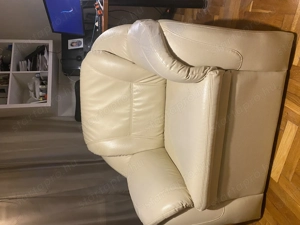 Bőrfotel, elvihető ingyen. Jó állapotú, karbantartott - kép 3