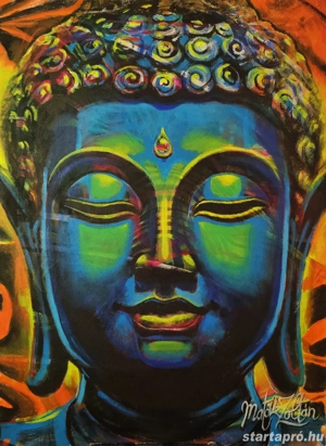 Buddha festmény 