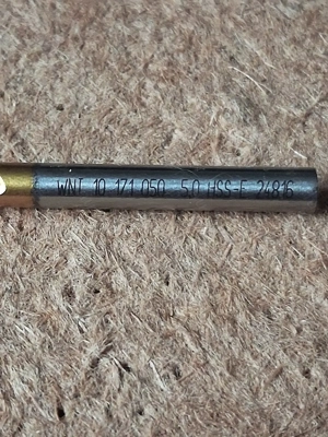 Új német WNT D5.0 HSS-E Ti N bevonatos fúró eladó. - kép 2