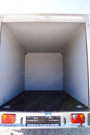 Új dobozos utánfutó (750kg) most 1.499.000 Ft helyett csak 1.290.000 Ft - kép 4