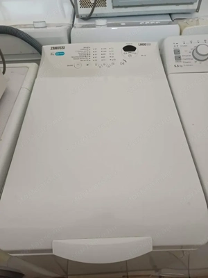 Használt Zanussi ZWQ61215WA Felültöltős Mosógép [H17460] 1-3 hónap garanciával - kép 2