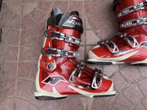 41 es Nordica Speedmachine sícipő 41 es síbakancs 20.000 Ft ért piros - kép 3