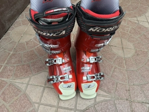 41 es Nordica Speedmachine sícipő 41 es síbakancs 20.000 Ft ért piros - kép 2