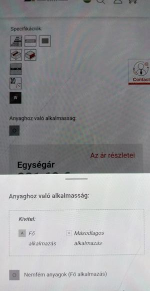 Eladó új WNT D6 gyémántos maró. - kép 2