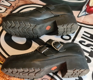 Valódi bőr Harley Davidson női félcipő. 38-as - kép 2