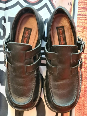 Valódi bőr Harley Davidson női félcipő. 38-as