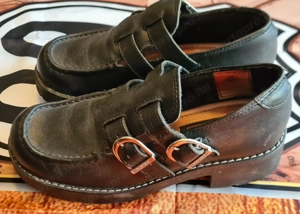 Valódi bőr Harley Davidson női félcipő. 38-as - kép 3