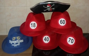 Üzletbezárás miatt party kalapok egyben eladók - kép 3