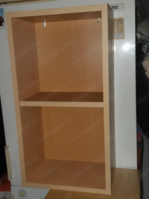 Világos fali polc 20x34cm széles - kép 2