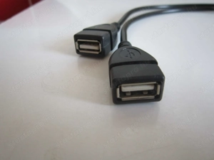 USB 2.0 port duplázó kábel. Egy portból kettőt kapunk - Hódmezővásárhelyen  Easyboxba 1480