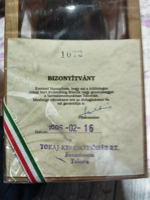 Tokaji Szomorodni 1972 - kép 4