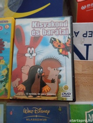 KISVAKOND ÉS AZ ÓRA DVD  2000ft óbuda személyes átvétel óbudán 2000ft posta kizárolag előre fizetés  - kép 3