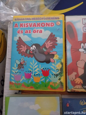 KISVAKOND ÉS AZ ÓRA DVD  2000ft óbuda személyes átvétel óbudán 2000ft posta kizárolag előre fizetés  - kép 2