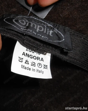 Lesz még hideg! Olcsó áron eladó új angóra kalap- ajándék kalappal! - kép 4
