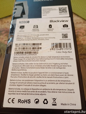 Blackview N2000 Mobiltelefon 18000ft óbuda Blackview N 2000 Mobiltelefon (Idősek számára alkalmas) s - kép 2