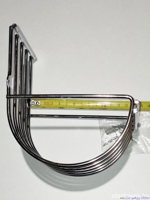 WC papír tekercs tartó króm 12,5x15x16,5 cm-es, eladó - kép 4