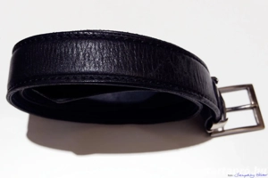 P&P férfi őv fekete 3,6x110cm-es, eladó - kép 2