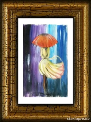 Amatőr alkotó két festménye együtt eladó! - kép 2