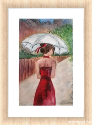 Amatőr alkotó két festménye együtt eladó! - kép 9