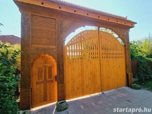 Szekelykapuk, kopjafák, kerítések, ács asztalos munkák - kép 2