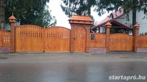 Szekelykapuk, kopjafák, kerítések, ács asztalos munkák - kép 5