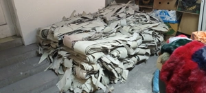 Bőr hasszél, 2,5 mm. Olcsó bőr. 500,- kg. - kép 2