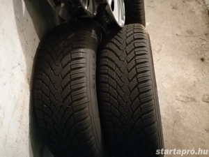 Téli gumi acélfelnivel, dísztárcsával eladó! - kép 2