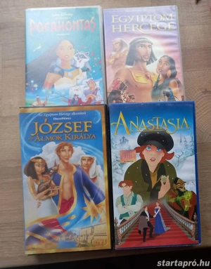 4 db. mese VHS kazetta eladó