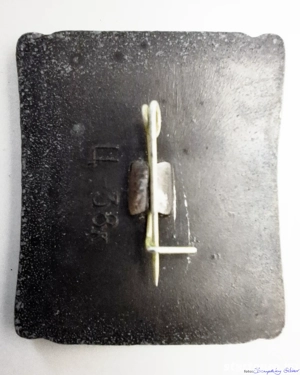 Osztankinó TV torony, Moszkva, üveg betétes jelvény, eladó - kép 2